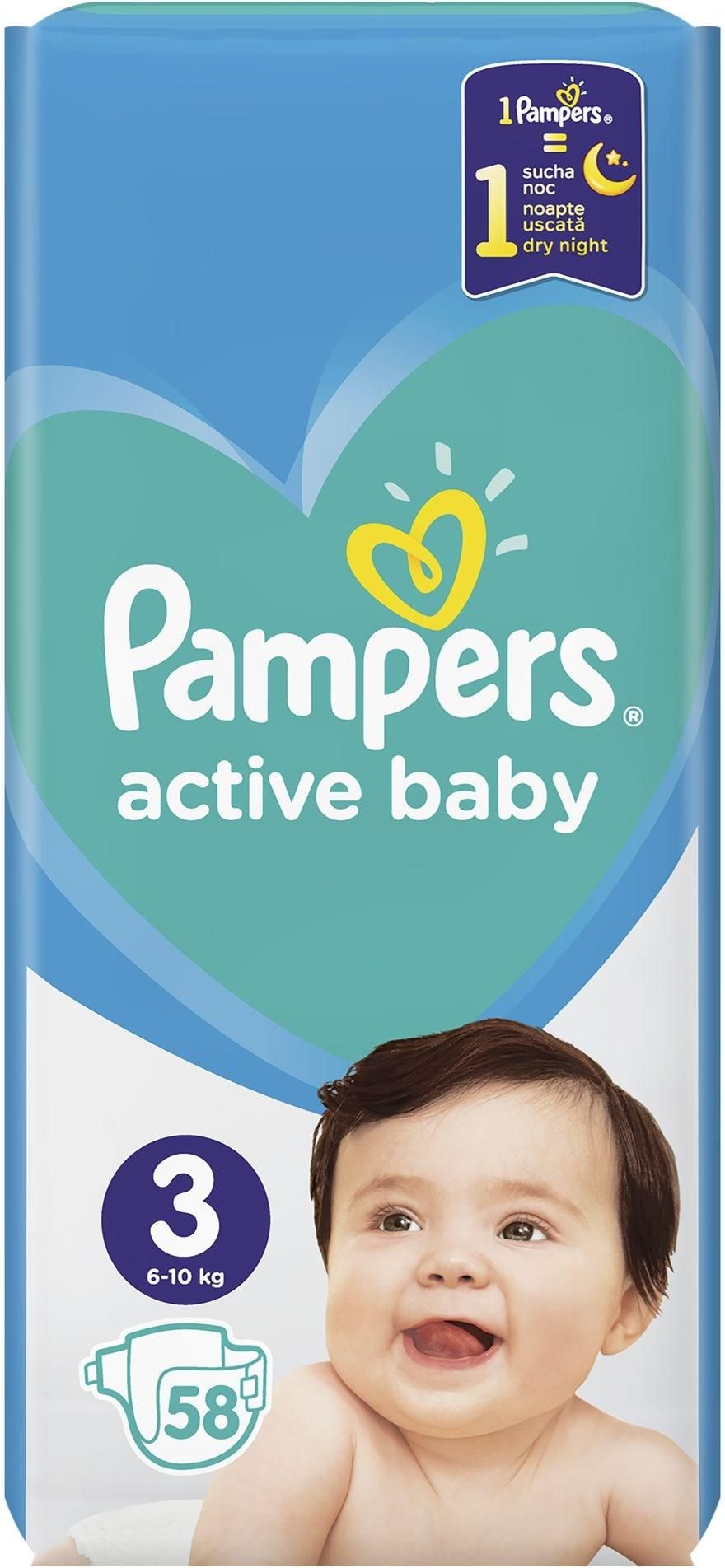 pampers 3 małe cena