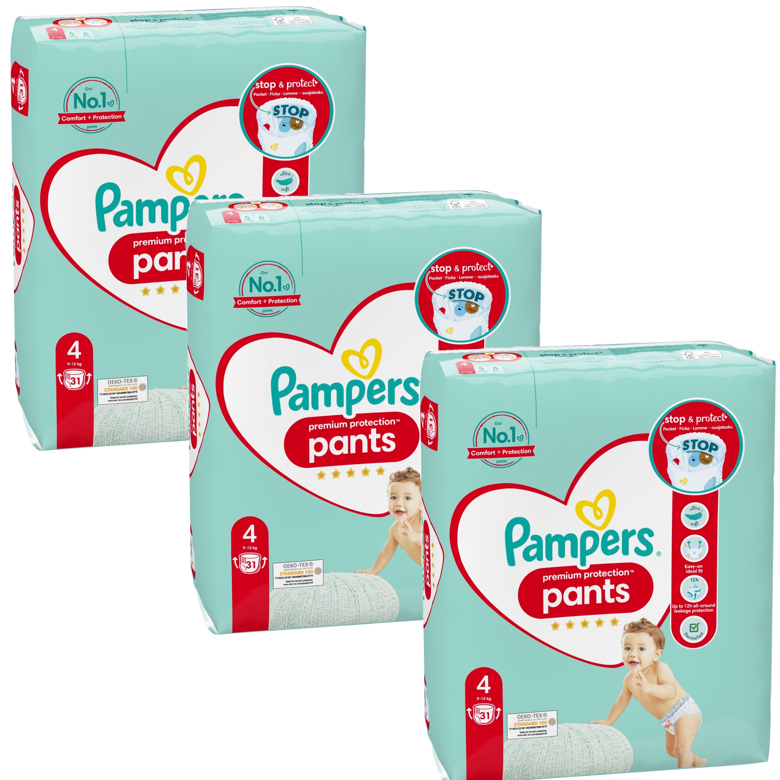 pampers 4 107szt