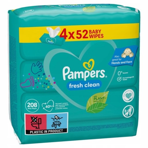 pampers 4 208 szt