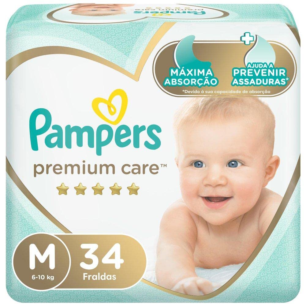 pampers 4 34szt