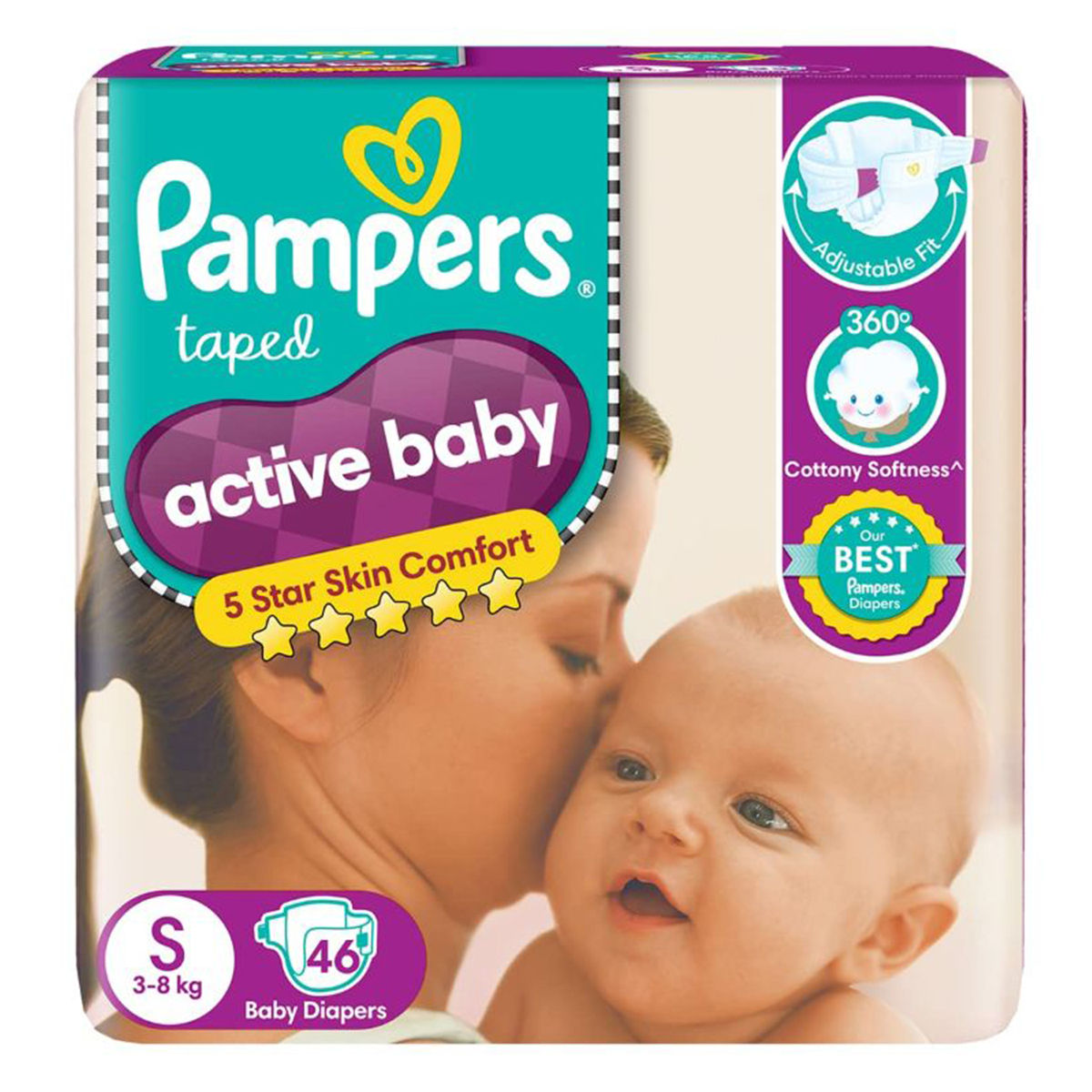 pampers 4 active baby dr