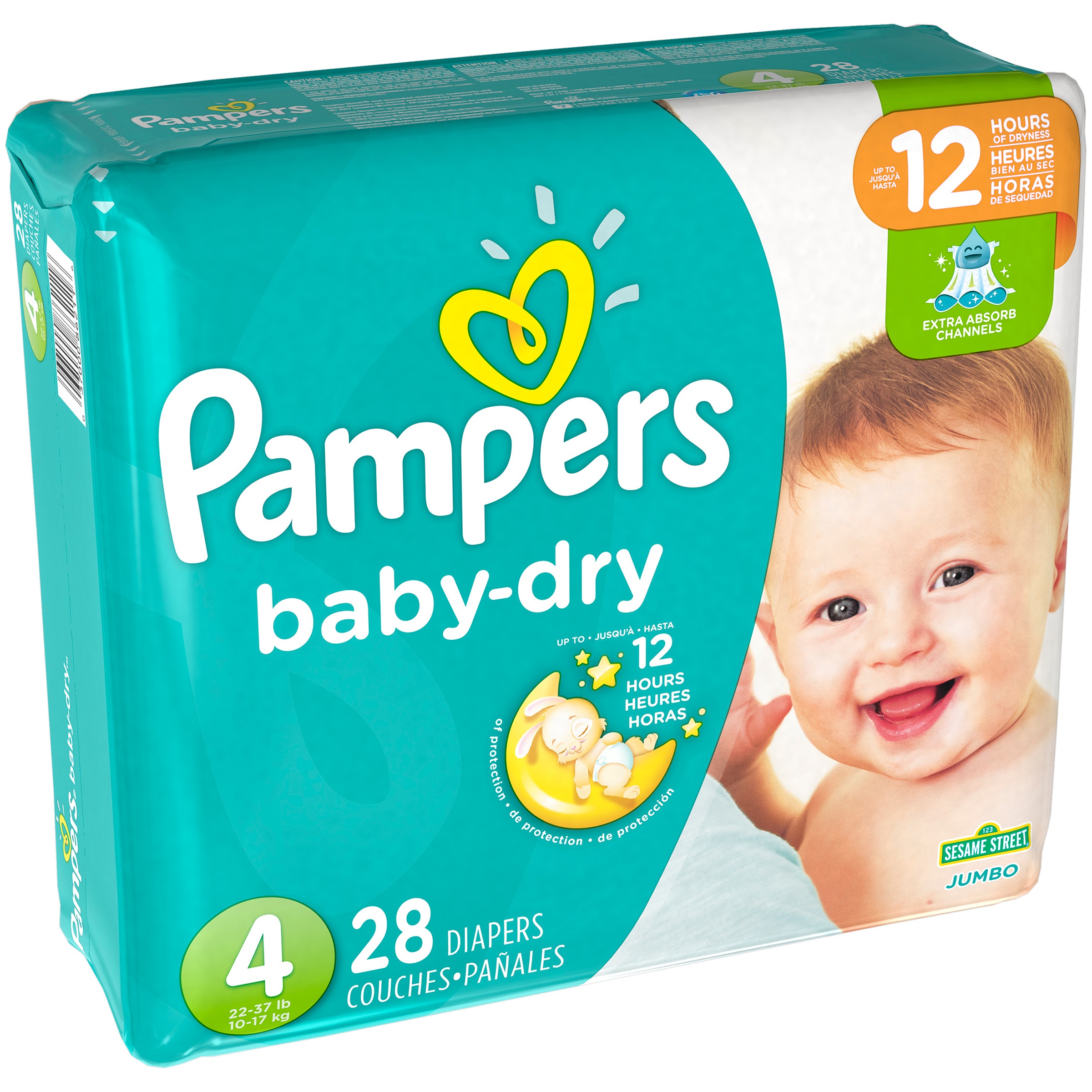 pampers 4 dry