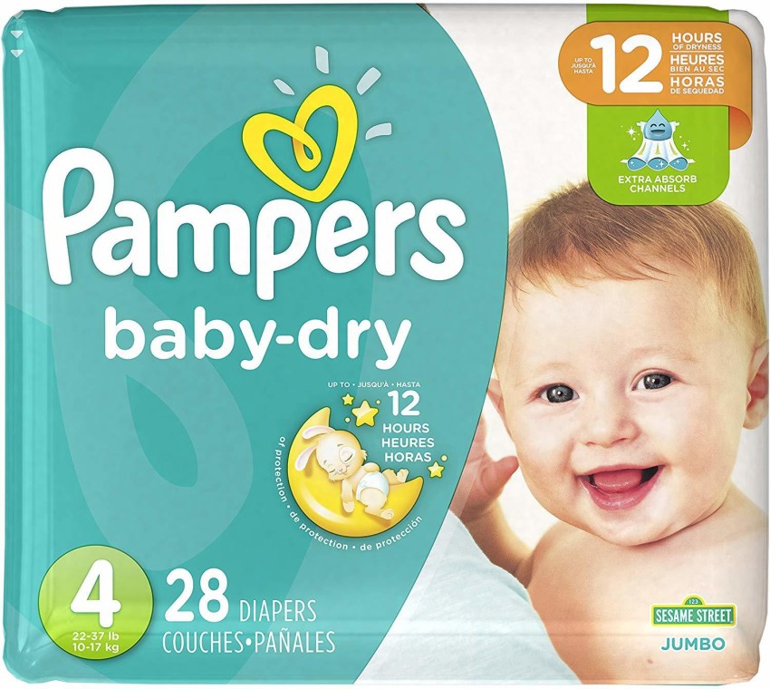 pampers 4 dry