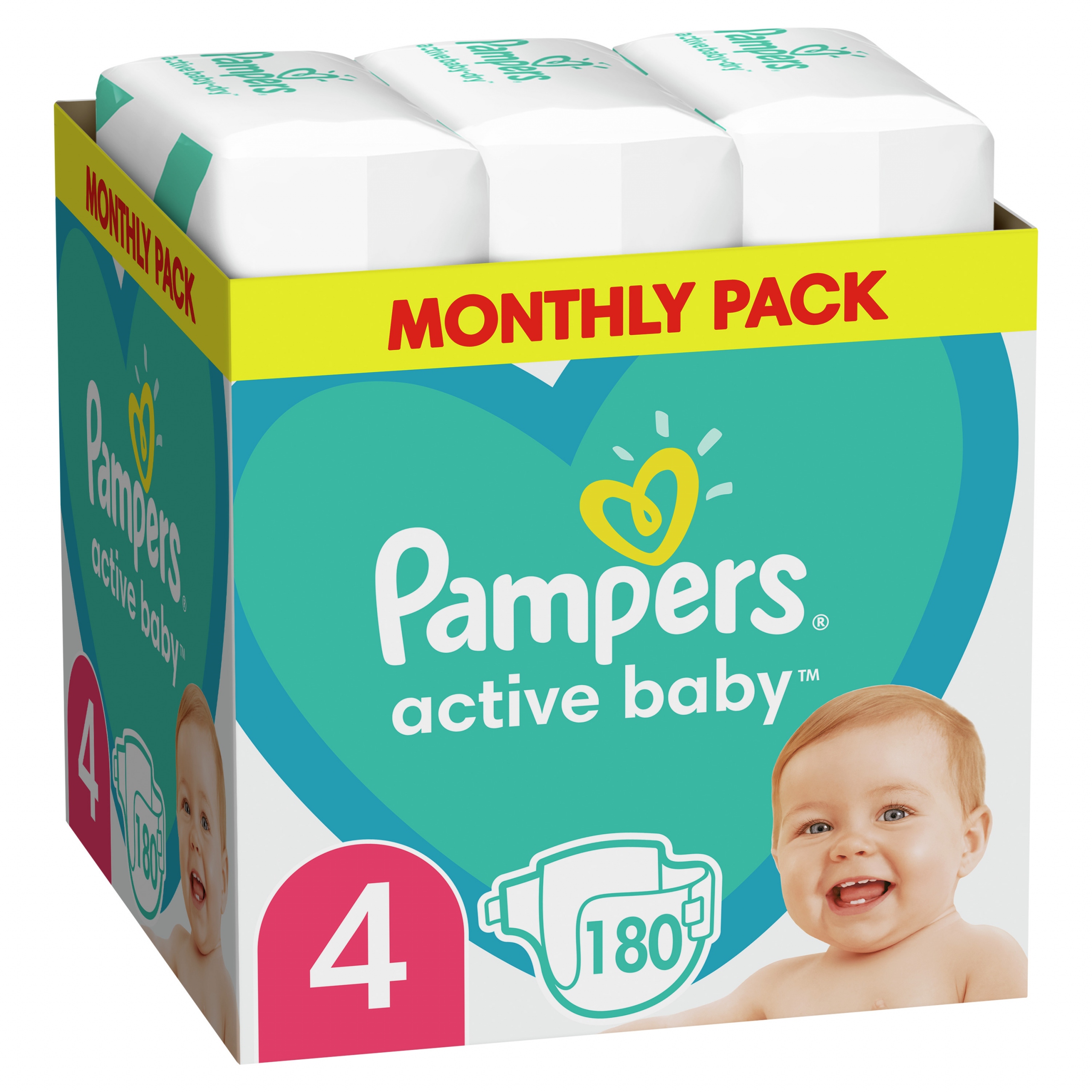 pampers 4 duza paczka