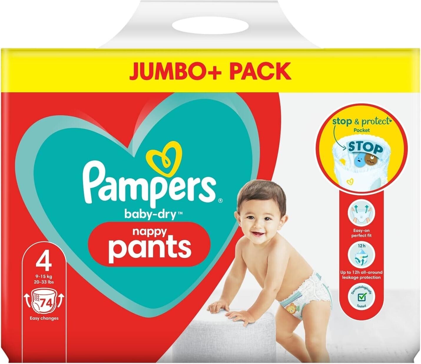 pampers 4 ile kg