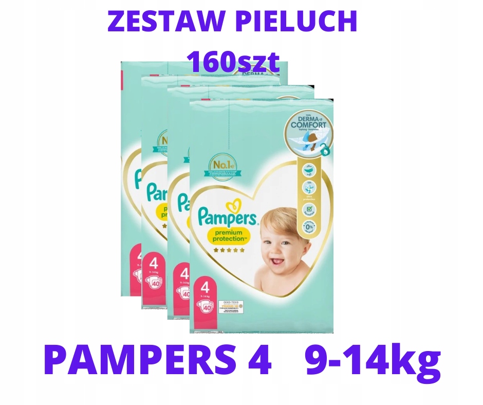 pampers 4 mega paka