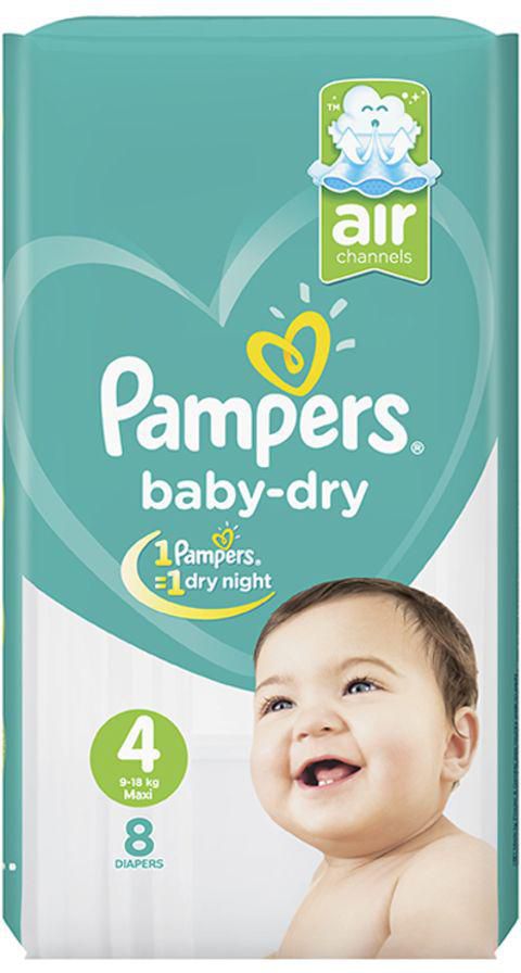 pampers 4 pads