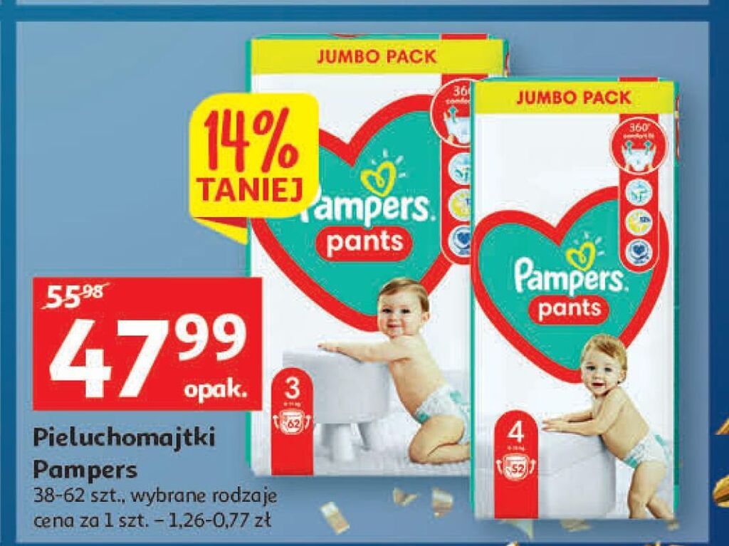 pampers 4 peluchomajtki auchan