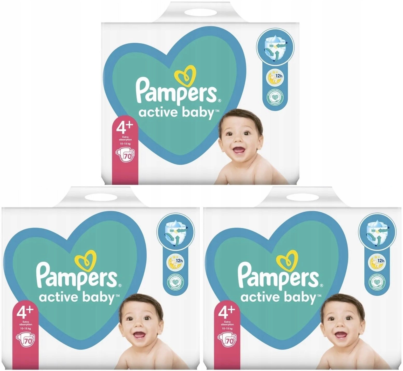 pampers 4 plus allegro