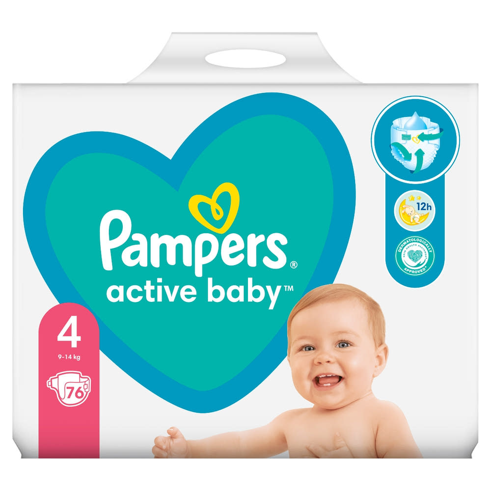 pampers 4 rossmann active baby