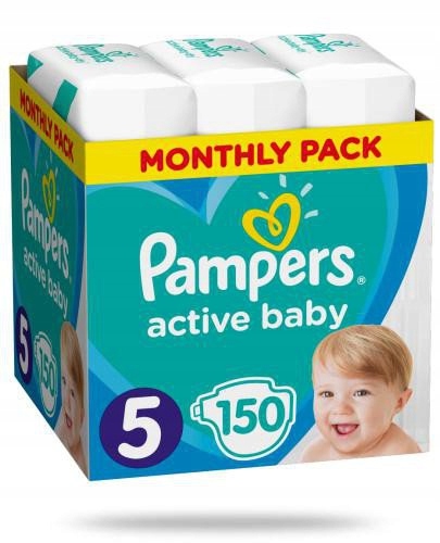 pampers 5 150 sztuk