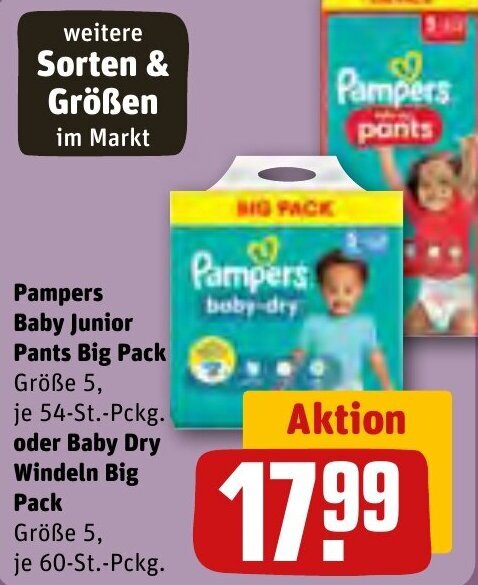 pampers 5 54 szt