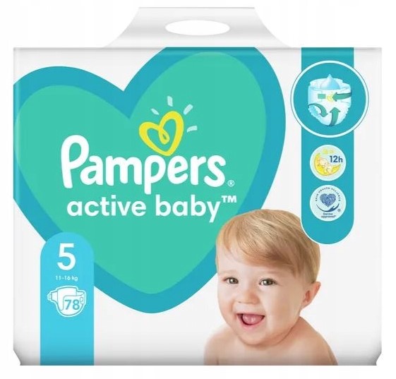 pampers 5 78szt