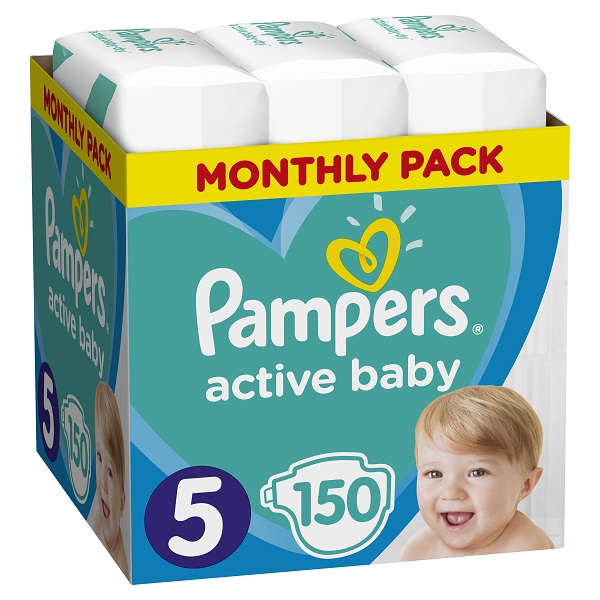 pampers 5 active baby