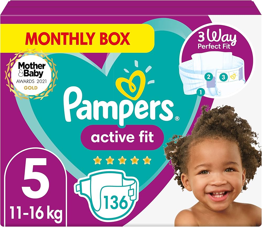 pampers 5 i 6 monthly pack