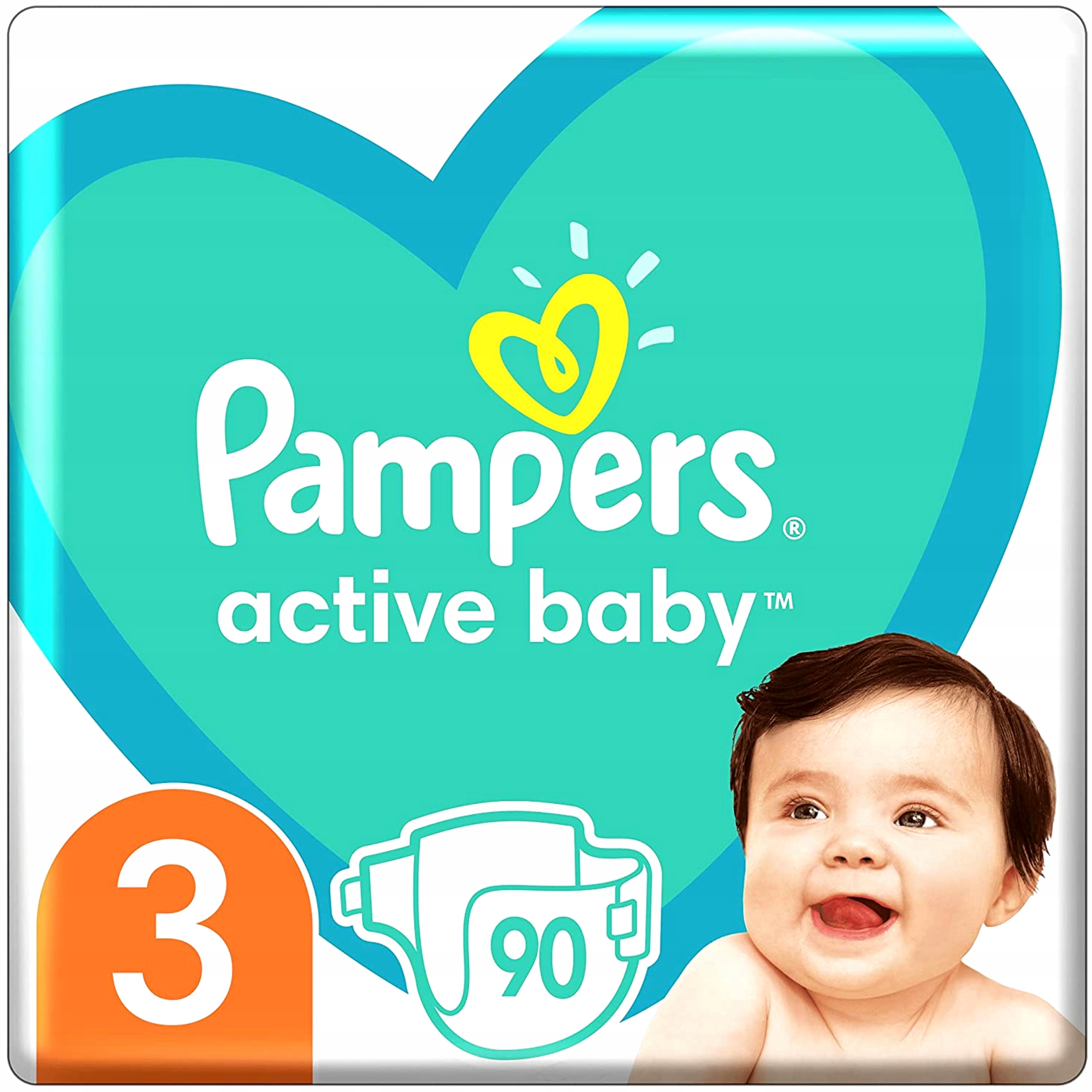 pampers 6-10 kg 90 sztuk