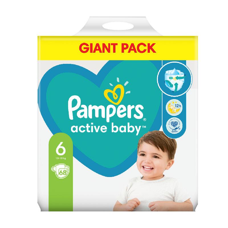 pampers 6 active baby