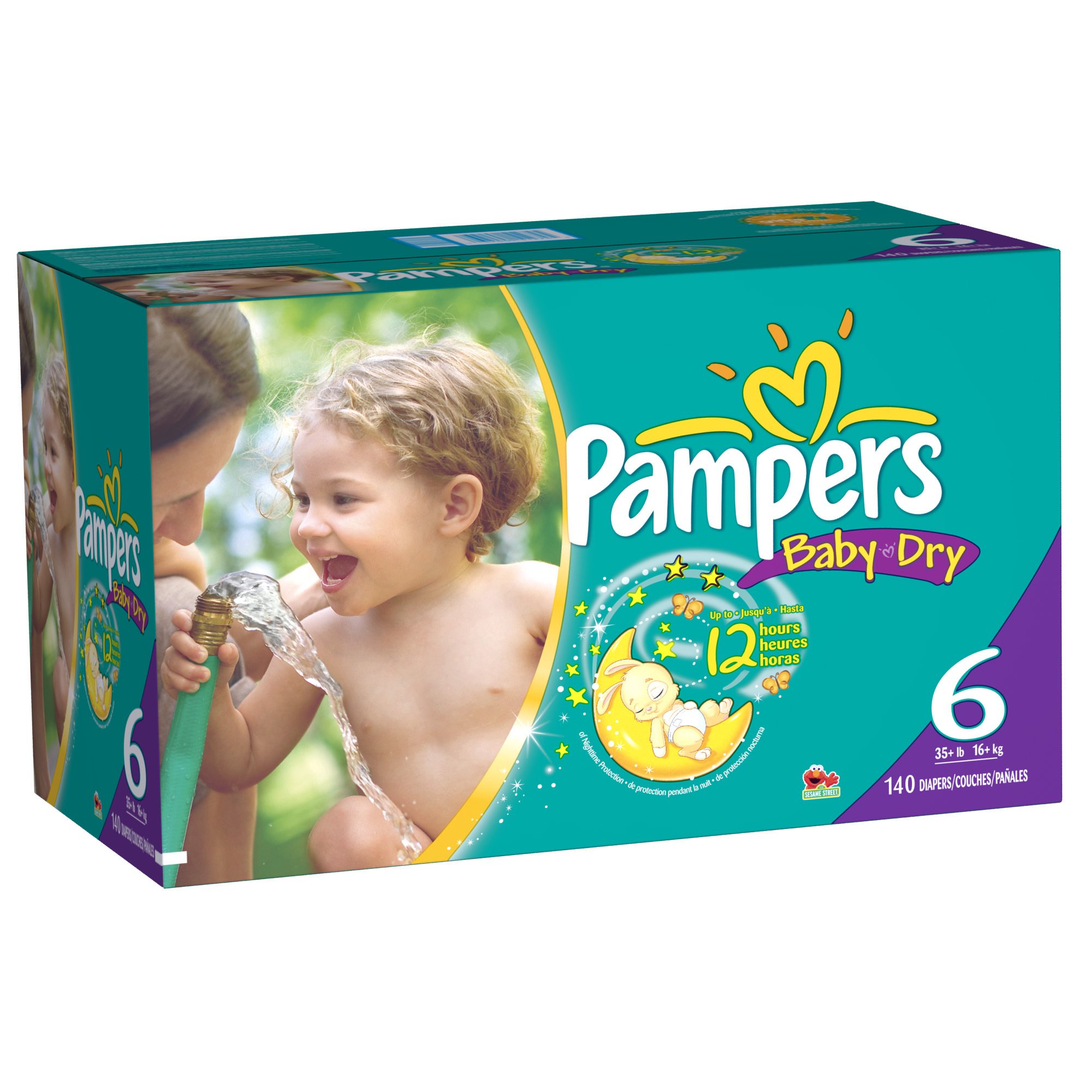 pampers 6 active baby dry 42 szt