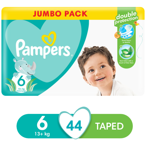 pampers 6 babydry 44