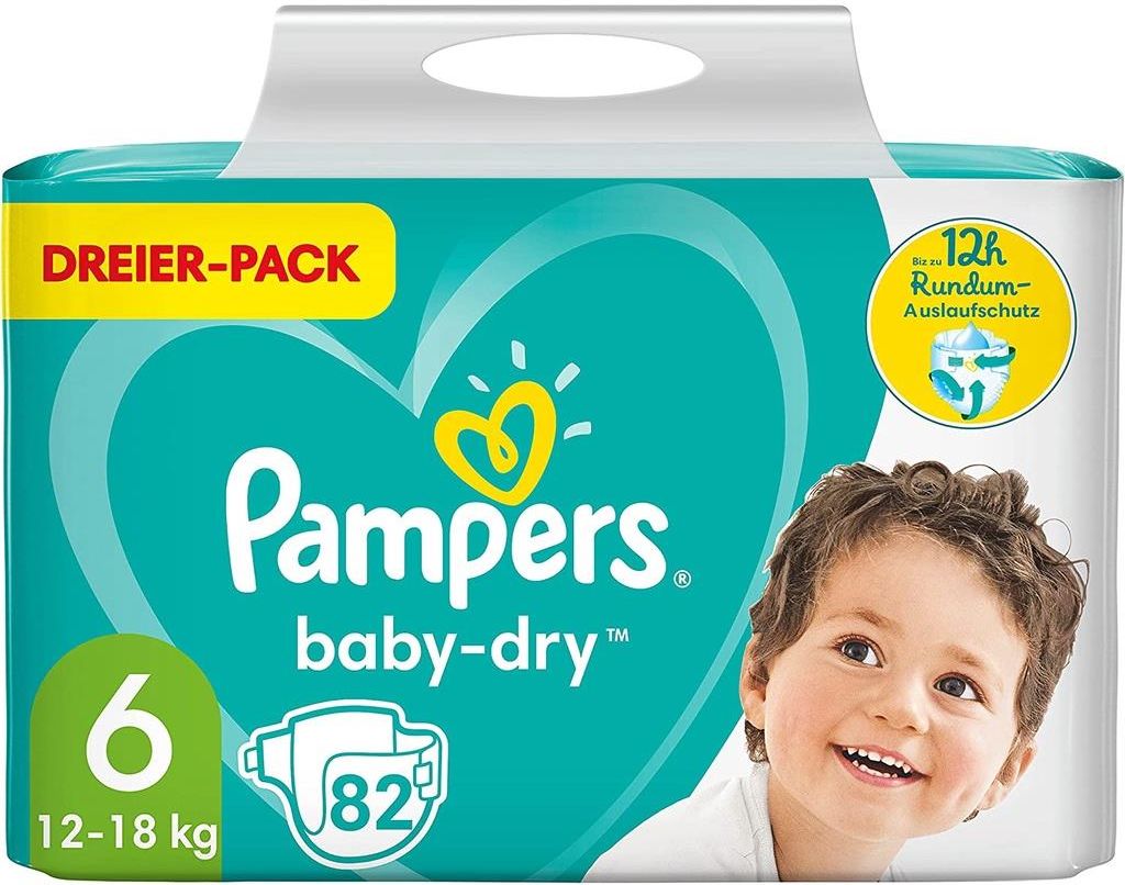 pampers 6 waga