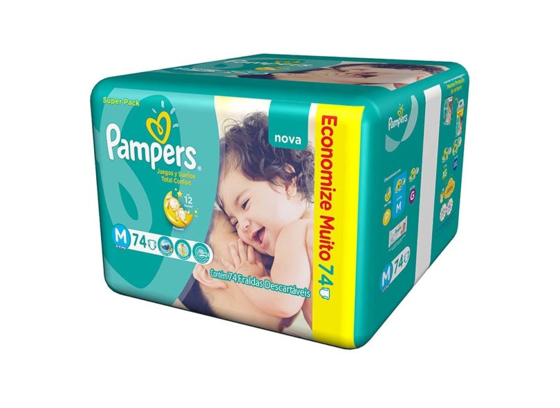 pampers 74 pack