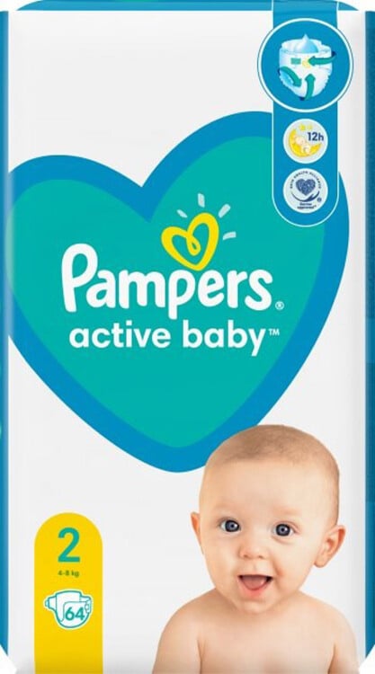 pampers actibe care 8