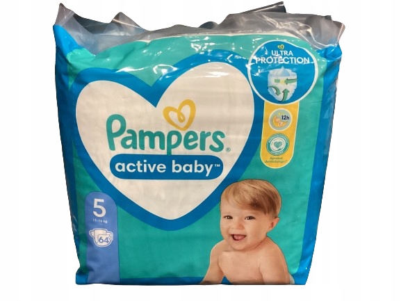 pampers activ baby 5 64 szt cena