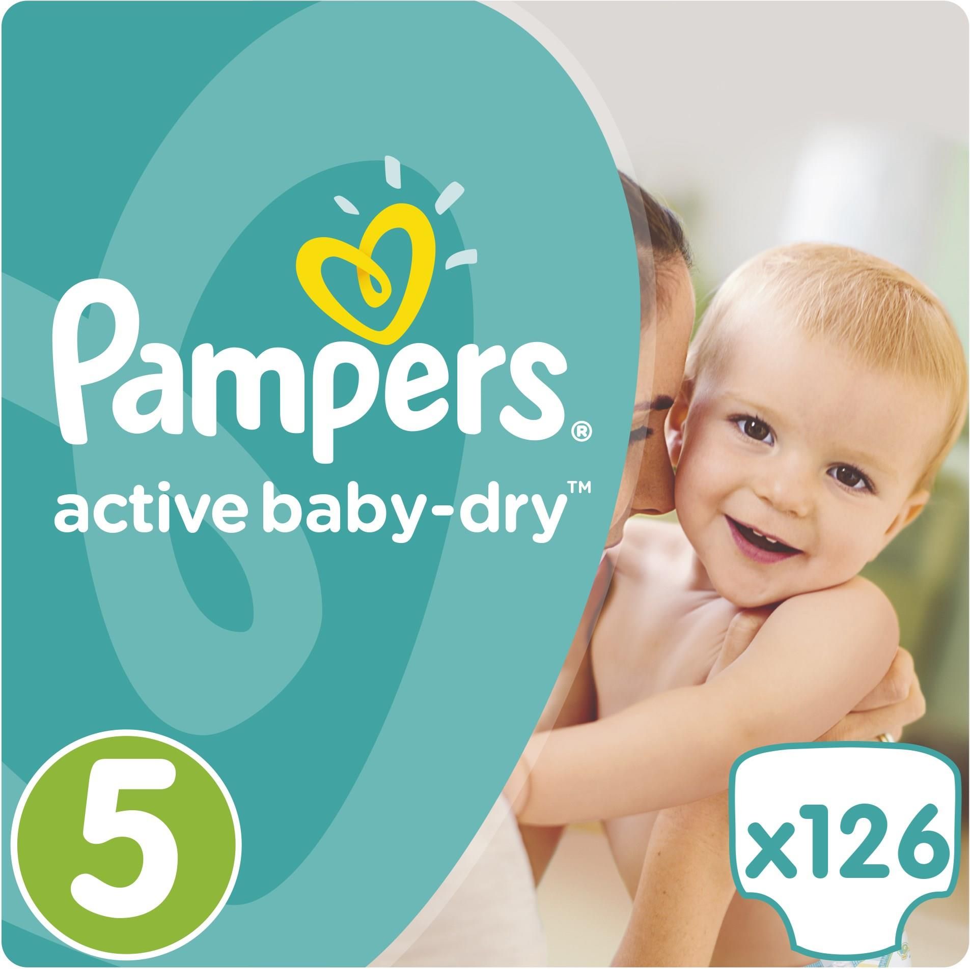 pampers activ babyn126 sztuk