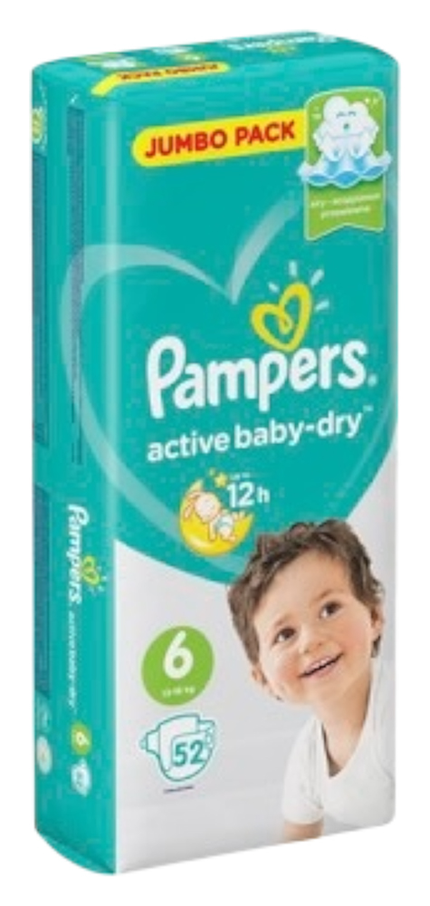 pampers activ dray 6