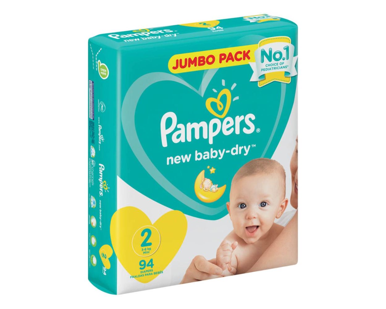 pampers active