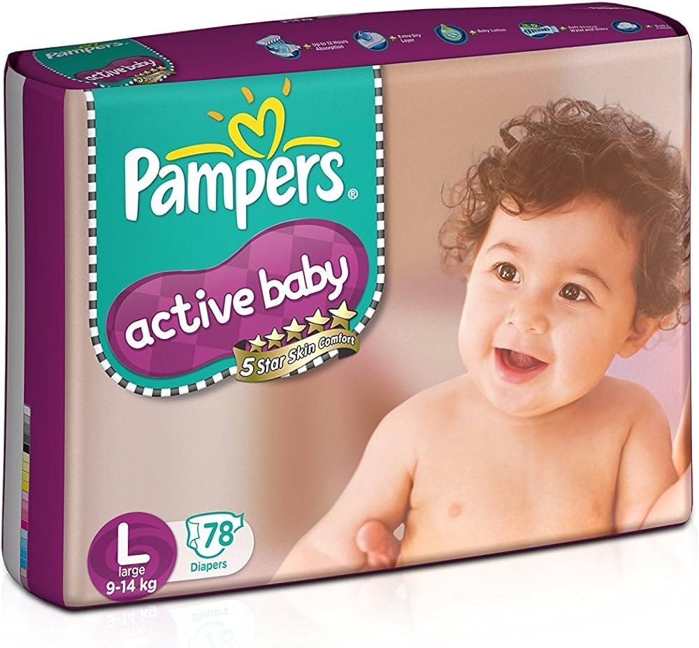 pampers active 3 78