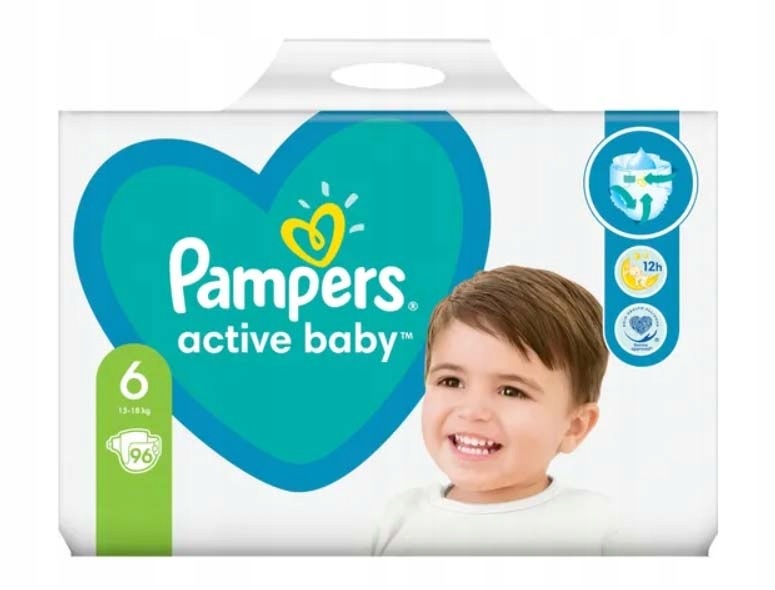 pampers active baby 2 80 sztuk