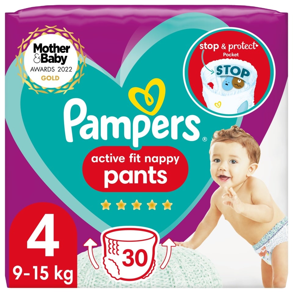 pampers active baby 4 174 tesco