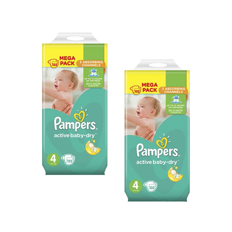 pampers active baby 4 auchan