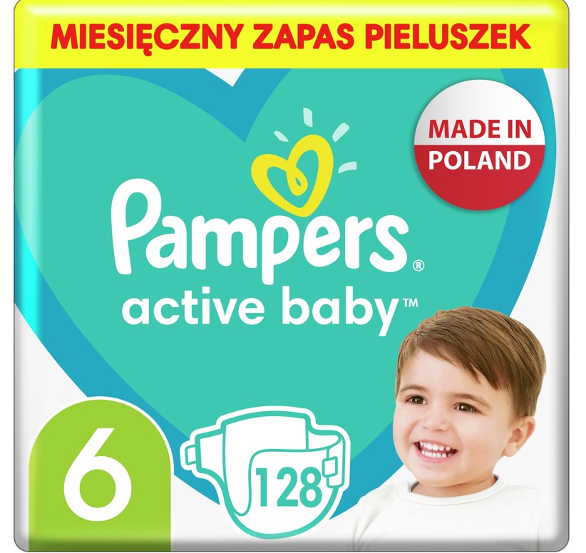 pampers active baby 4 empik