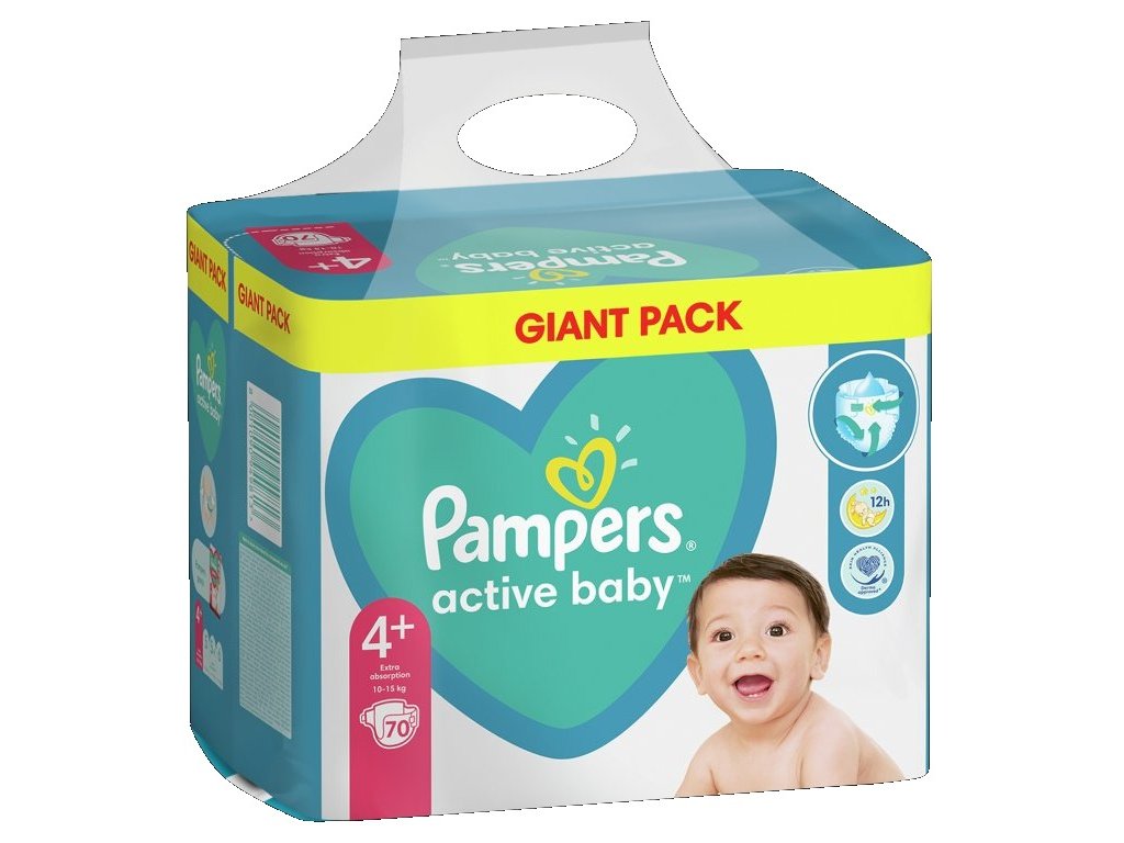 pampers active baby 4 plus