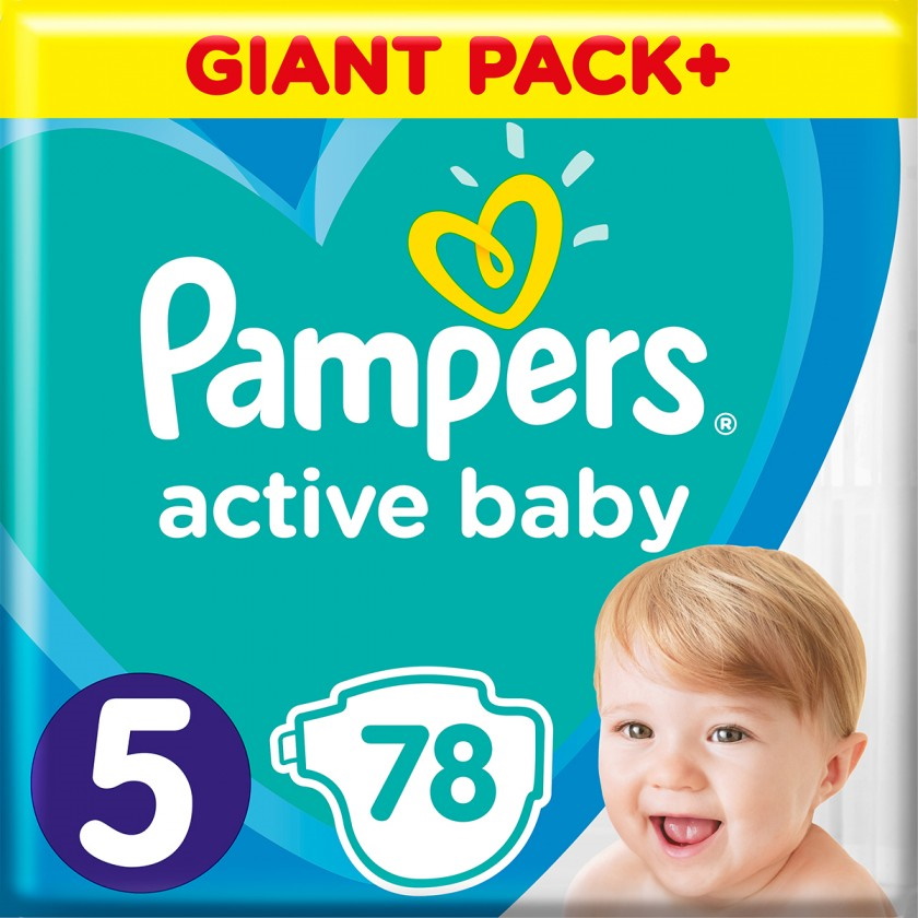 pampers active baby 5 78