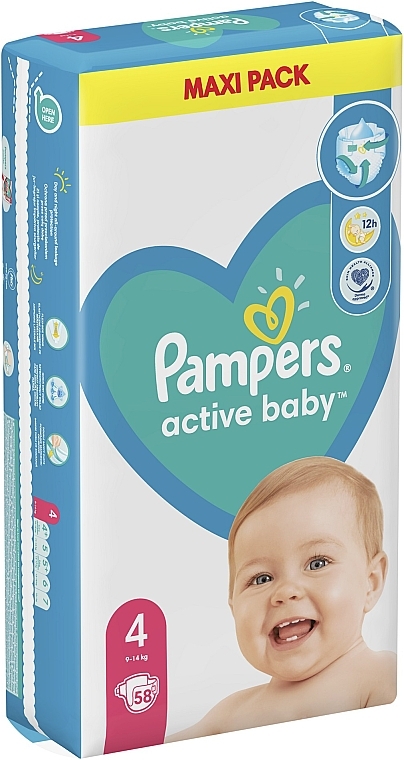 pampers active baby 58