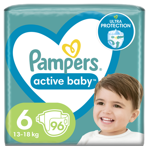 pampers active baby 6