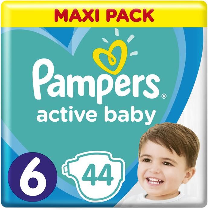 pampers active baby 6 48szt