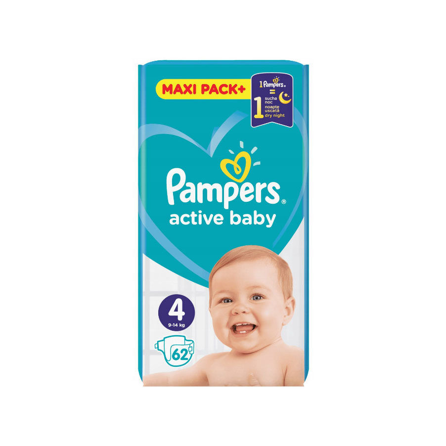 pampers active baby 62 sztuki 4