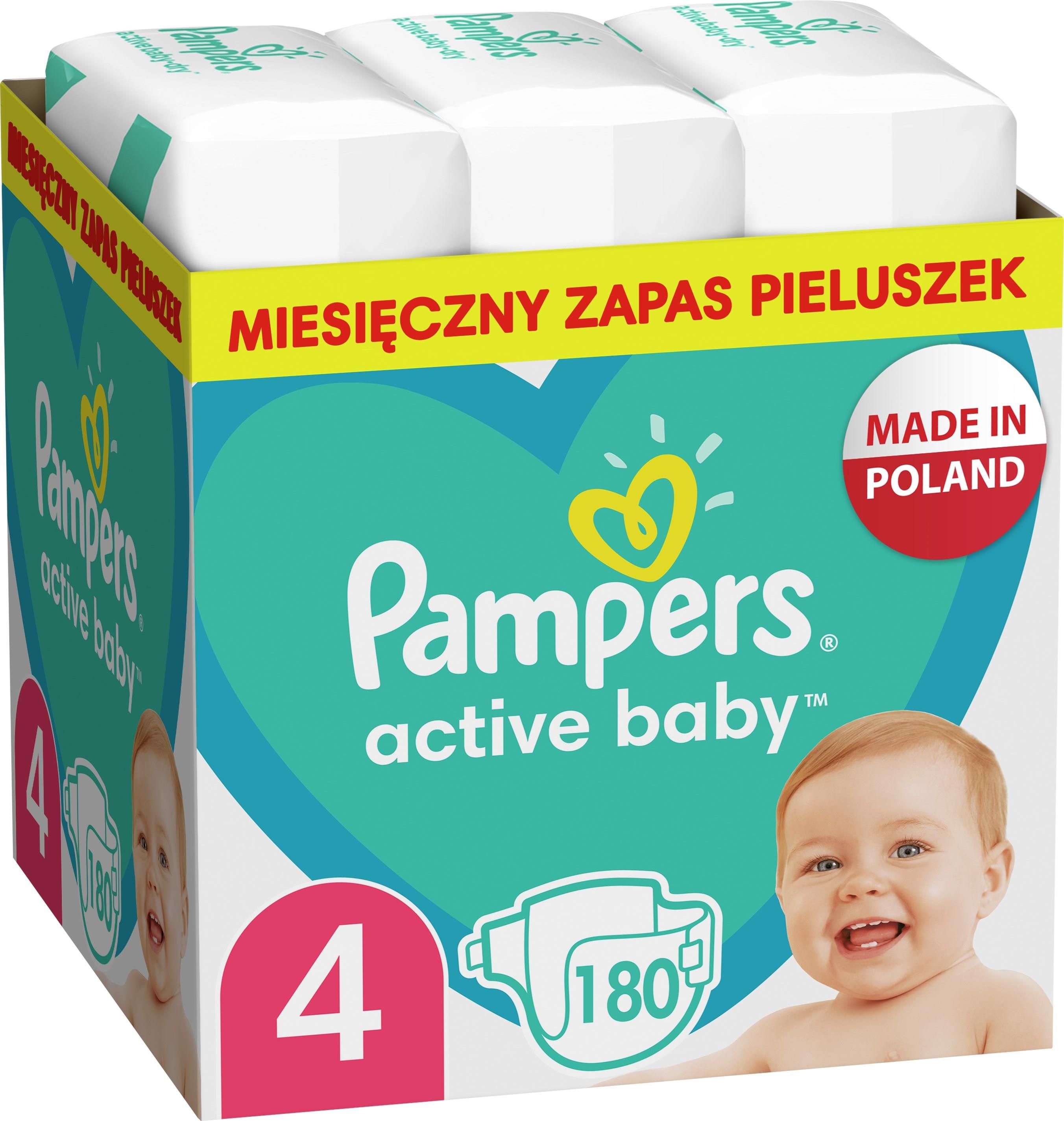 pampers active baby dry 4 13 szt cena