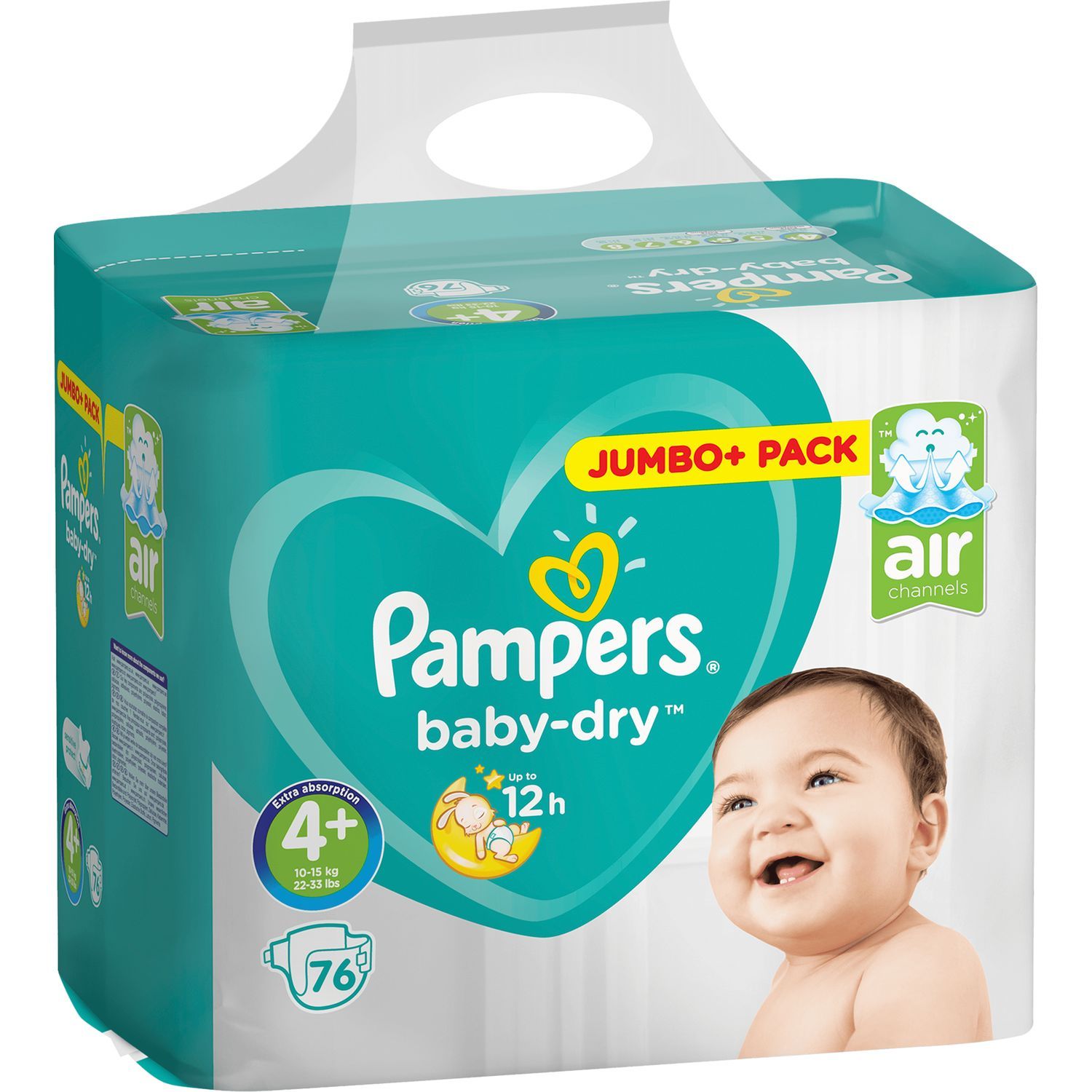 pampers active baby dry rozm 4 76 szt