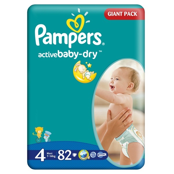 pampers active baby dry rozmiar 4