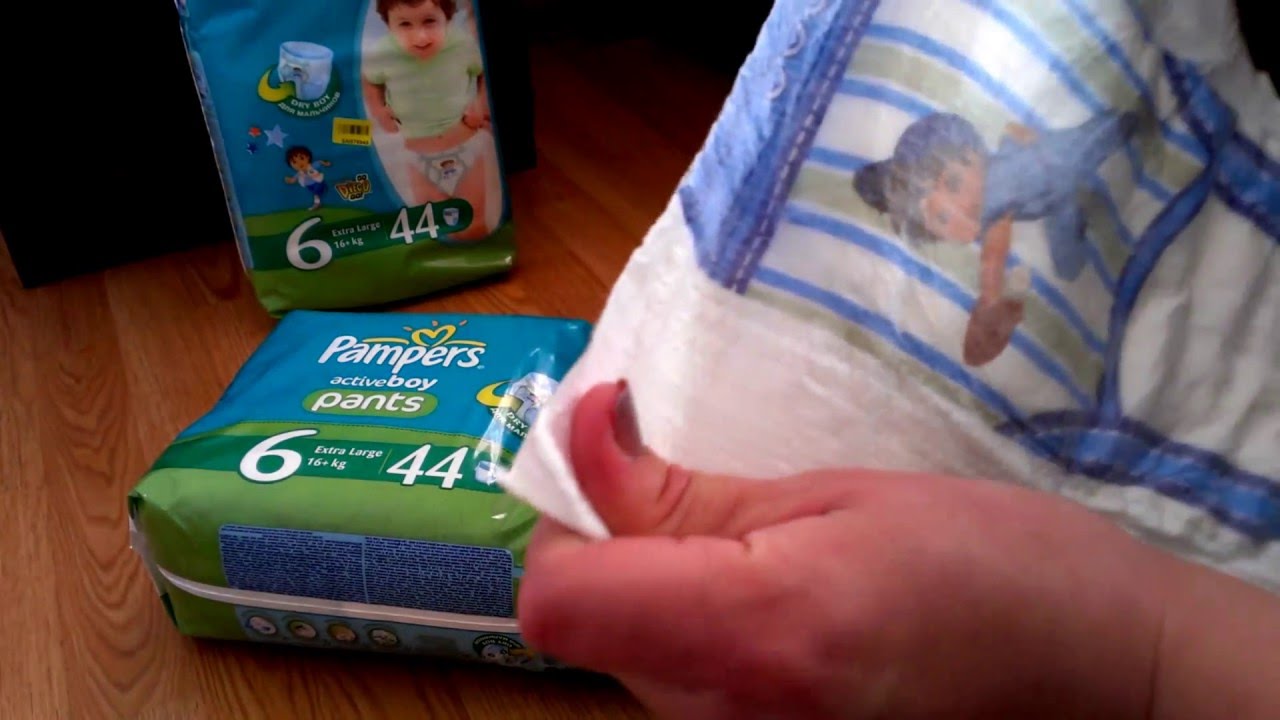 pampers active boy pants 6