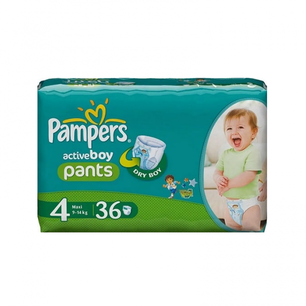 pampers active boy