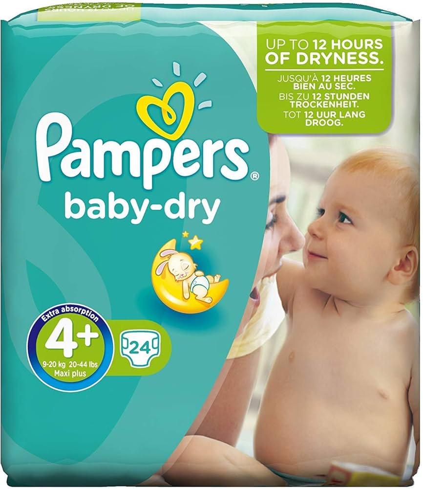 pampers active dry 4 opakowania