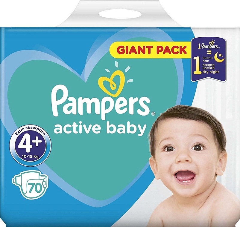 pampers activebaby dry 4