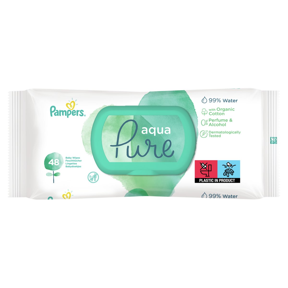 pampers aqua pure empik