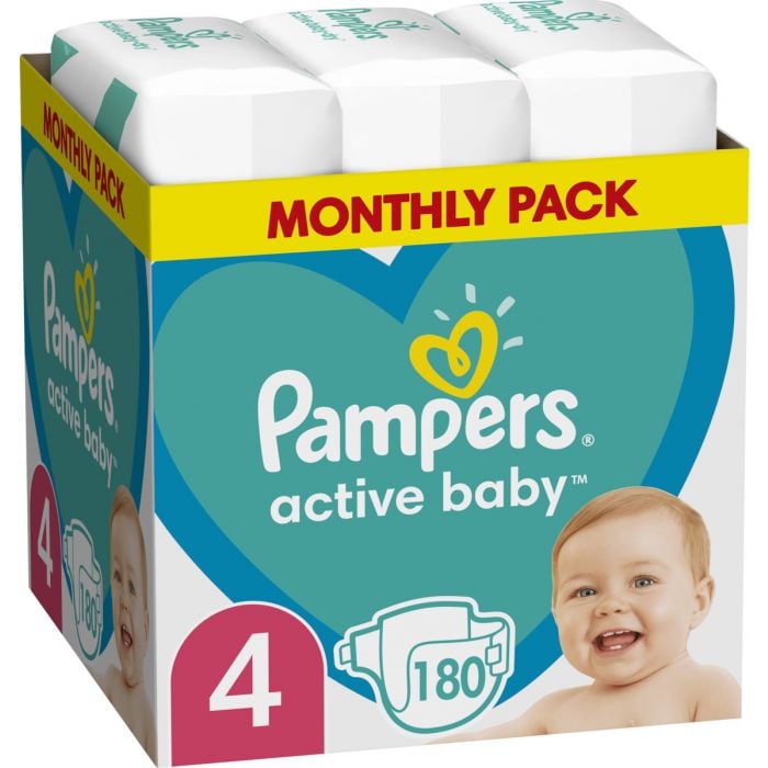 pampers ative baby 4